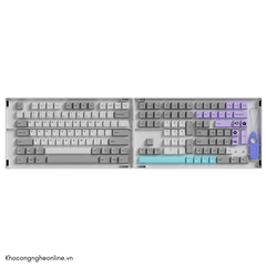 Keycap Akko Silent (PBT Double-Shot/Cherry profile/177 nút)