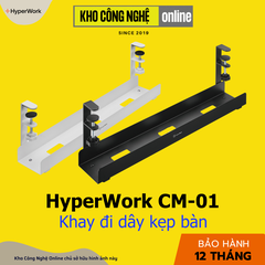Khay đi dây kẹp bàn HyperWork CM-01