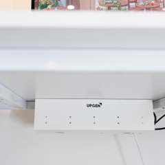 Khay Đi Dây UPGEN Cable Tray - Tối Ưu Không GIan, Giấu Ổ Cắm Gọn Gàng, Chống Nhiệt, Lắp Dễ Dàng