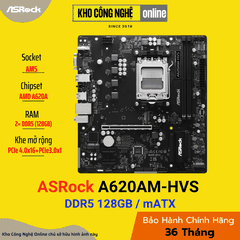 Mainboard ASROCK A620AM-HVS (Hàng chính hãng)