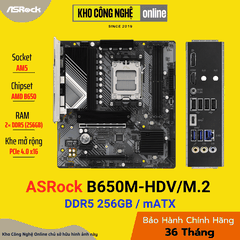 Mainboard ASROCK B650M-HDV/M.2 (Hàng chính hãng)