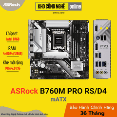 Mainboard ASROCK B760M PRO RS/D4