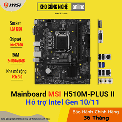Mainboard MSI H510M-PLUS II