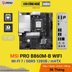 Mainboard MSI PRO B860M-B WIFI