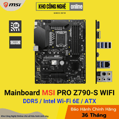 Mainboard MSI PRO Z790-S WIFI (Hàng Chính Hãng)