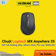 Chuột Không Dây Logitech MX Anywhere 3S - Đen