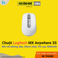 Chuột Không Dây Logitech MX Anywhere 3S - Trắng