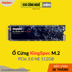 Ổ cứng Kingspec 512GB Interface M.2 PCIe_NE-512