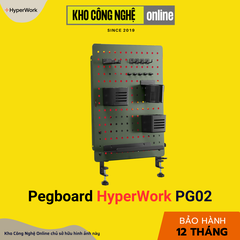 Bảng treo đồ HyperWork PG02 - Xanh Olive