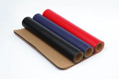 Lót chuột HyperWork bản lớn 80x40cm chất liệu giả da PU/Gỗ sồi ép cao cấp HyperWork Mousepad (Hàng Chính Hãng)