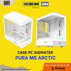 Vỏ Case Xigmatek PURA MS Arctic