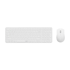 Bộ Bàn Phím Chuột Không Dây Rapoo 9350S - Trắng
