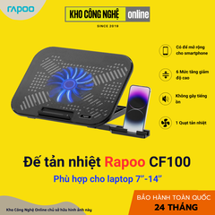 Đế Tản nhiệt Laptop Rapoo CF100