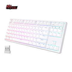 Bàn phím cơ Royal Kludge RK87 led RGB kết nối Bluetooth 5.0, Wireless 2.4G và Dây Type C