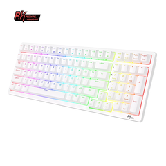 Bàn phím cơ không dây Royal Kludge RK98 Hotswap led RGB, kết nối 3 chế độ (Bluetooth 5.0 | Wireless 2.4G | Dây type C)