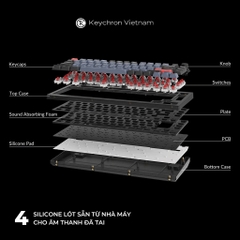 Bàn Phím Cơ Keychron V1 Custom QMK