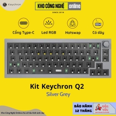 Keychron Q2 - Bàn phím cơ custom hỗ trợ QMK 65%, 75%  (QMK / Gasket Mount / Hotswap / RGB)