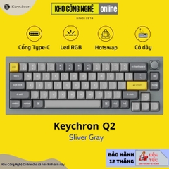 Keychron Q2 - Bàn phím cơ custom hỗ trợ QMK 65%, 75%  (QMK / Gasket Mount / Hotswap / RGB)