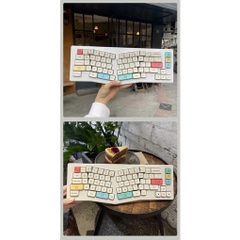 Bộ Keycap AKKO CREAM (PBT Double-Shot / MDA profile / 282 nút)