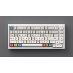 Bộ Keycap AKKO CREAM (PBT Double-Shot / MDA profile / 282 nút)