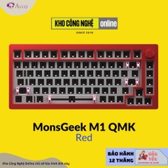 Kit bàn phím cơ MonsGeek M1 QMK (Full Nhôm – Mạch xuôi – QMK / VIA – PCB Stab)