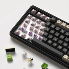 CMK75 Led RGB - Bàn phím cơ FL-Esports CMK75 SAM Lake Placid Blue / Desert Grey / Hazy Shade / Ultramarine