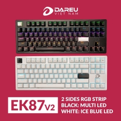 Bàn phím cơ DAREU EK87L v2 / EK87 - Chính hãng (Bảo hành 24 tháng)