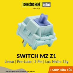 Switch MZ Z1 Linear công tắc bàn phím cơ Switch Z1 (5 Pin, Pre-lube)