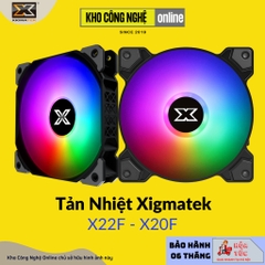 Quạt Tản Nhiệt XIGMATEK X22F / X20F - RGB FIXED