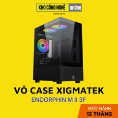 Vỏ Case Máy Tính XIGMATEK Endorphin M II 3F / Endorphin M GAMING M-ATX