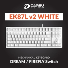 Bàn phím cơ DAREU EK87L v2 / EK87 - Chính hãng (Bảo hành 24 tháng)