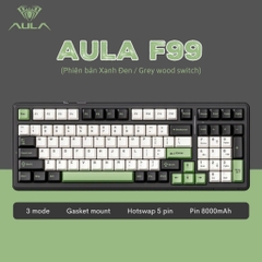 AULA F99 - Bàn Phím Cơ AULA F99 có Hotswap, Led RGB, Kết Nối 3 Mode