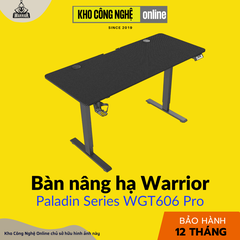 Bàn nâng hạ WARRIOR Paladin Series WGT606 Pro (Hàng Chính Hãng)