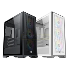 Vỏ Case Máy Tính XIGMATEK LUX S 3FX / ARTIC 3FX  - PREMIUM GAMING ATX, KÈM 03 FAN XIGMATEK X22ARGB (Hàng Chính Hãng)