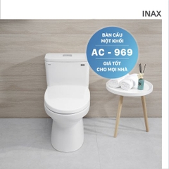 Bồn cầu 1 khối INAX AC-969VN Aqua Ceramic - AC969VN