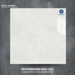 Gạch lát nền 80x80 bóng kính Viglacera NY20 GP8805