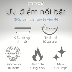 Lavabo chậu rửa mặt Caesar L2150 treo tường + chân