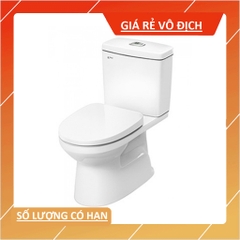 Bồn cầu 2 khối INAX AC-504VAN sứ chống bám bẩn Aqua Ceramic - AC504VAN