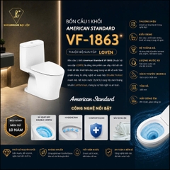 Bồn cầu 1 khối American Standard LOVEN VF-1863