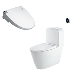 Bồn cầu 2 khối INAX ACT-832 xả cảm ứng nắp rửa CW-KA22AVN