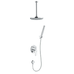 Sen tắm đứng âm tường Inax BFV-71SEC nóng lạnh bát sen treo - BFV71SEC
