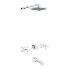 Sen tắm đứng âm tường Inax BFV-81S nóng lạnh