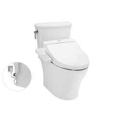 Bồn cầu 2 khối Toto CS986GW7 nắp rửa C2 - TCF6631A