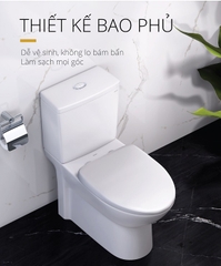 Bồn cầu 2 khối Caesar CD1349
