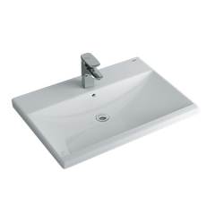 Lavabo chậu rửa mặt Inax L-2397V bán âm  - L2397V