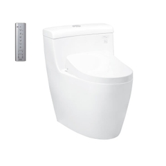Bồn cầu 1 khối Toto MS636CDRW12 nắp rửa S7 - TCF4911EZ