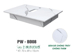 Bàn đá đặt lavabo PW-BĐ08