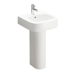 Lavabo chậu rửa mặt Toto LPT767C treo tường chân dài sứ CEFIONTECT