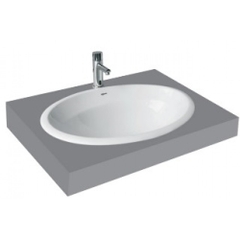 Lavabo chậu rửa mặt Viglacera CD21 bán âm