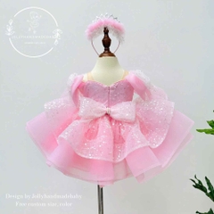 pink-sequin-girl-dress-birthday-baby-dress-princess-dress-baby-tulle-dress-girls